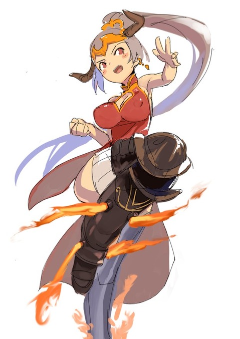 【グラブル】アリーザの二次エロ画像　50枚【グランブルーファンタジー】 43