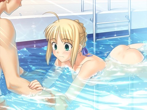 【Fate】セイバーの二次エロ画①　100枚 69