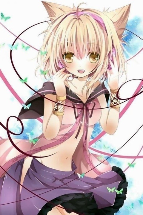 猫耳が可愛い女の子の二次エロ画像②　100枚 4