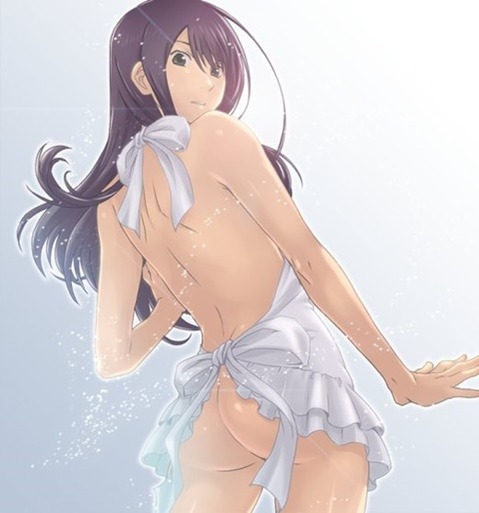 裸エプロンがエロくて仕方ない二次エロ画像③　25枚 9
