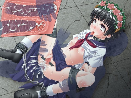 【二次エロ】アナルにも中出しされてザーメンまみれの二次エロ画像がみたい！ 17