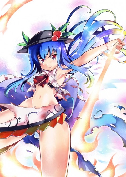【東方】比那名居 天子の二次エロ画像②100枚【東方Project】 41