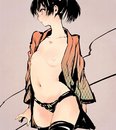 貧乳・微乳・ちっぱいな女の子の二次エロ画像㉒　25枚 3