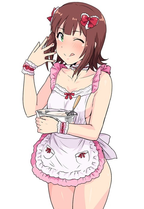 裸エプロンがエロくて仕方ない二次エロ画像⑮　25枚 10