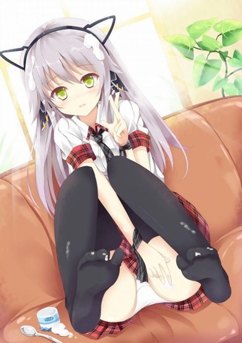 猫耳が可愛い女の子の二次エロ画像①　100枚 2