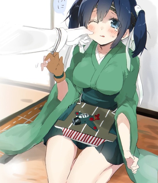 【二次エロ】【艦これ】艦これ蒼龍ちゃんの超エロい爆乳をイヤらしく堪能できる画像がみたい！ 9