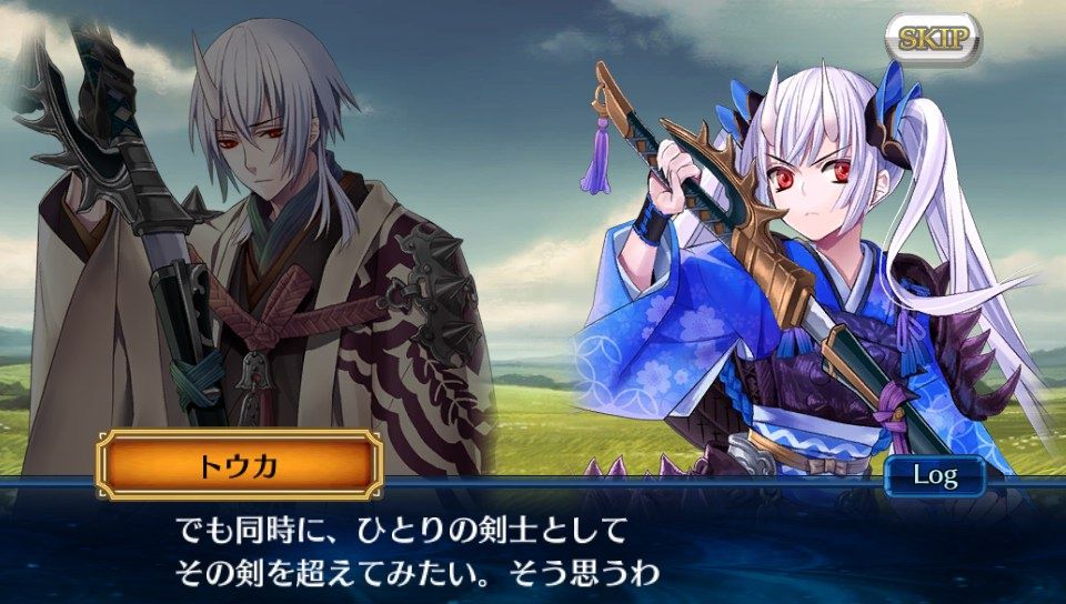 チェンクロv トウカ覚醒クエスト 二刀一刃 をプレイ グラスのチェインクロニクル日記