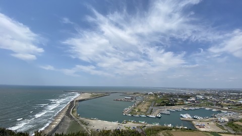 飯岡刑部岬展望館 の眺めが最高なんです ロップイヤー日記 千葉グルメ編