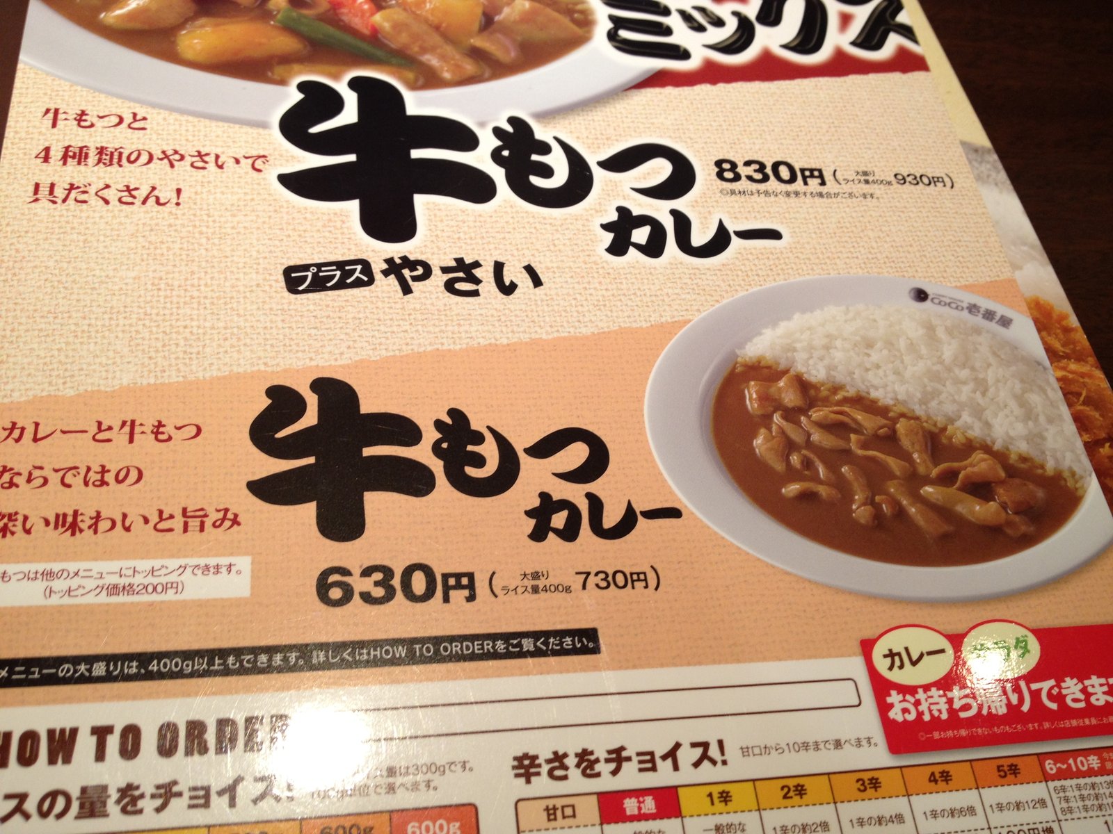 山口宇部のグルメを紹介したいのよ カレーハウスcoco壱番屋 宇部中央町店