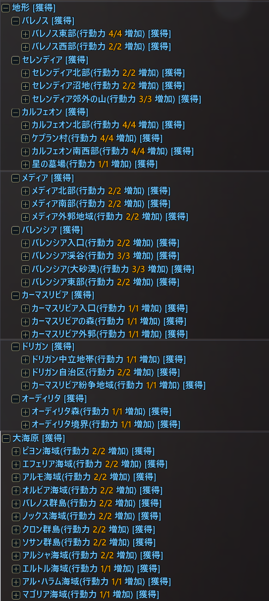 行動力の増える知識一覧 夫婦で黒い砂漠をやってみた