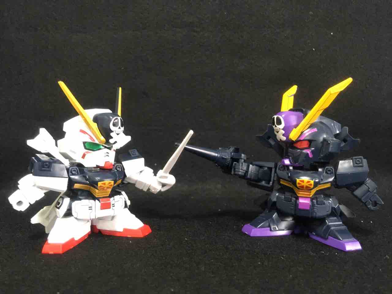 BB戦士 G-ジェネシリーズNo.59 クロスボーンガンダムX1 レビュー : 黒