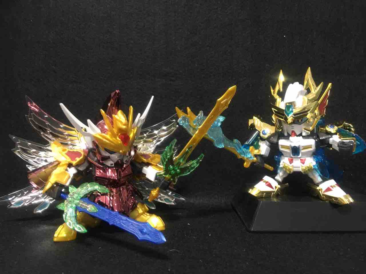 BBW044 真紅蓮装曹操ガンダムvs猛虎装孫権ガンダム 赤壁の戦い