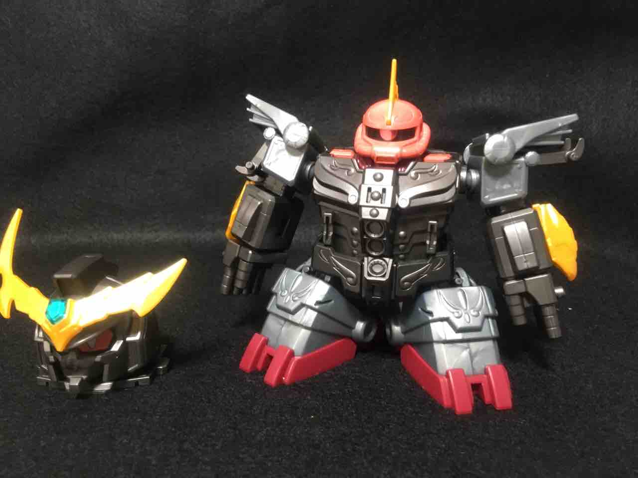 BB戦士352 戦神合身蚩尤ガンダム レビュー : 黒守暴穏島