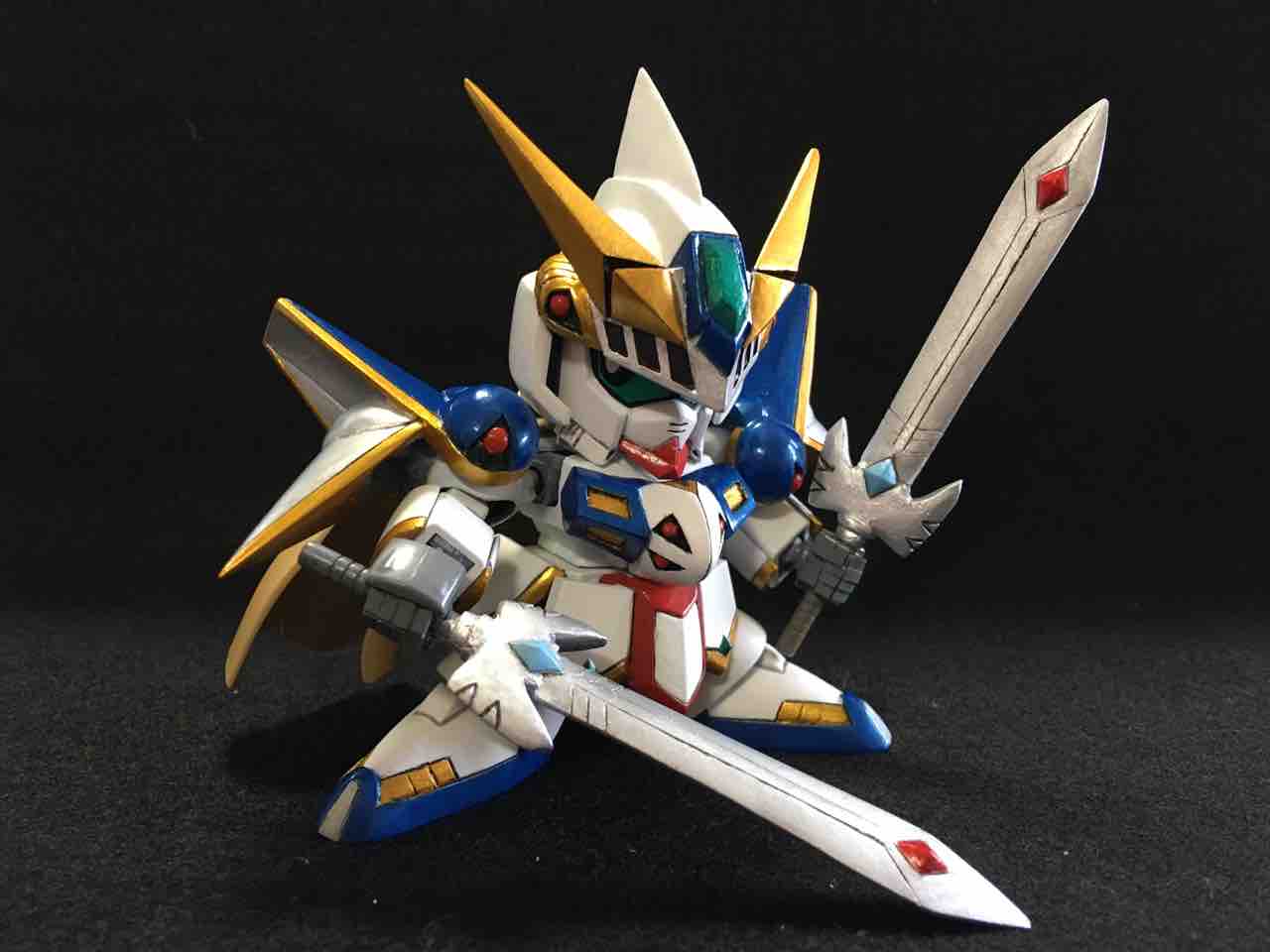 黒守暴穏島 砂塵騎士クラスターガンダム レジェンドbb改造