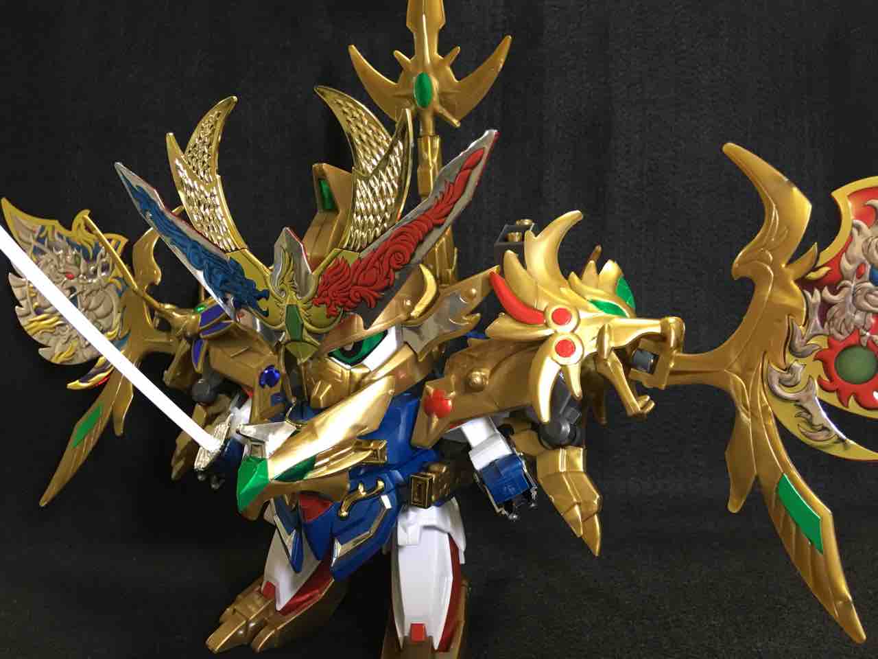 BB戦士167 輝神大将軍 獅龍凰 レビュー : 黒守暴穏島