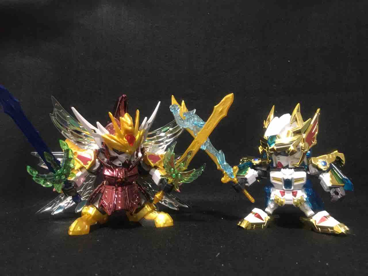 BBW044 真紅蓮装曹操ガンダムvs猛虎装孫権ガンダム 赤壁の戦い