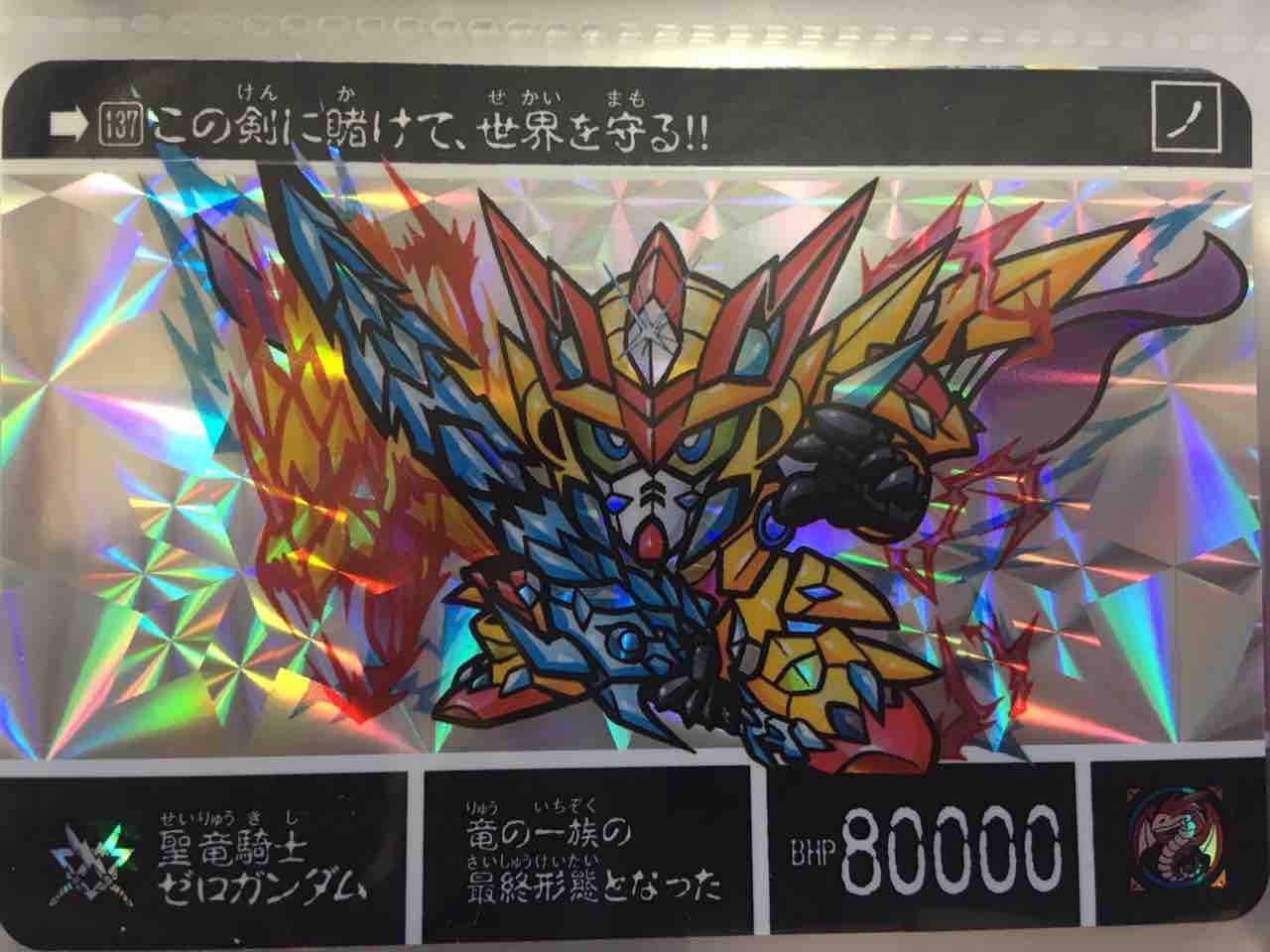 黒守暴穏島 聖竜の王者 カードダス紹介