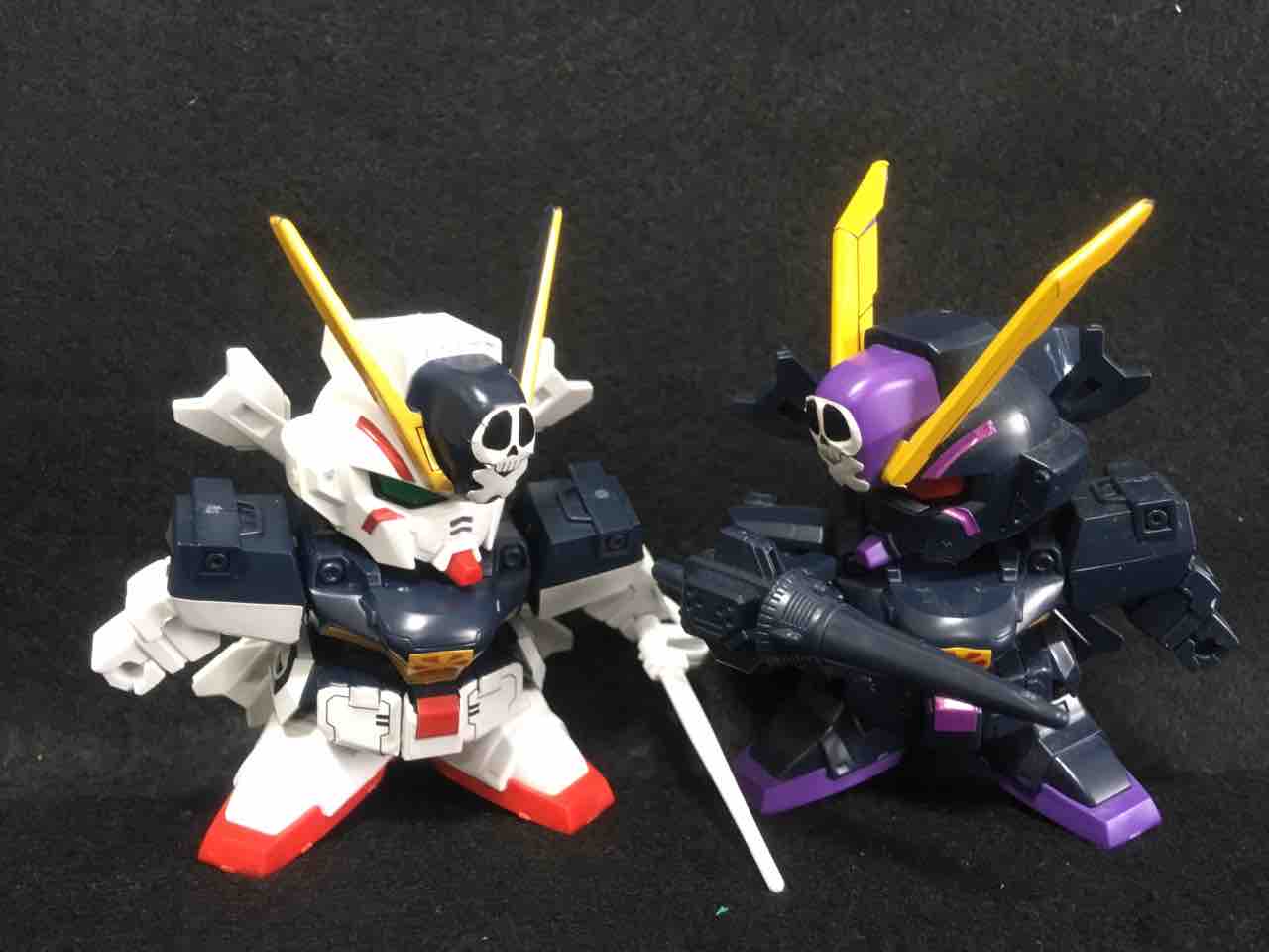 BB戦士 G-ジェネシリーズNo.59 クロスボーンガンダムX1 レビュー : 黒