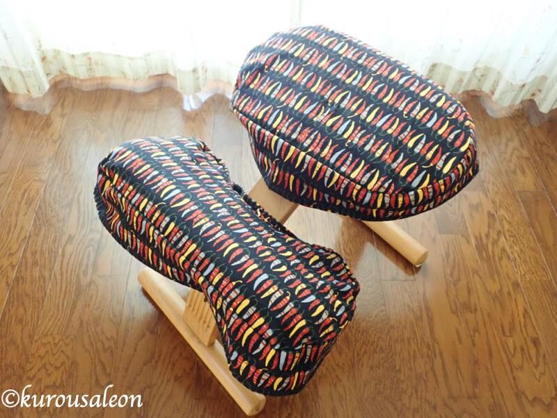 バランスチェア イージー（旧リボ社製 ）を修理してカバー作ってみた