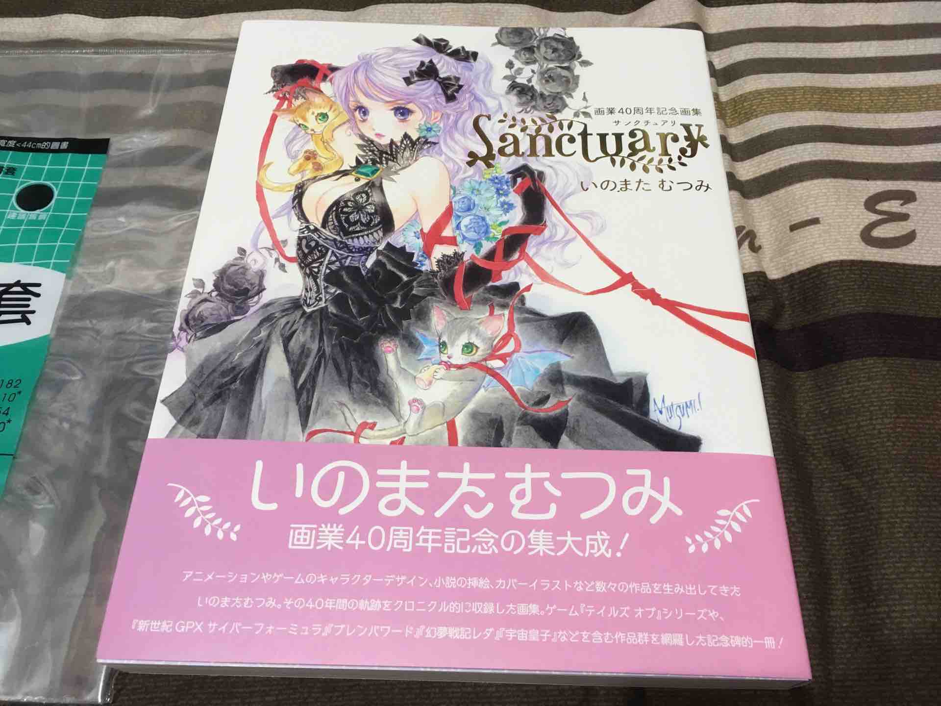 いのまたむつみ画業40周年記念画集 Sanctuary を購入したお 黒詩 紅月の奇行記録場 仮 台湾ゲーマーと日本コンテンツ いのまたむつみ画業40周年記念画集 Sanctuary を購入したお 黒詩 紅月の奇行記録場 仮 台湾ゲーマーと日本コンテンツ