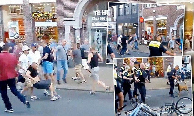 ◆ＥＬ事件◆ＥＬ予選でファン同士が暴動、アバディーン✕フローニンヘン　規模は数百人レベル以上で爆音も上がる