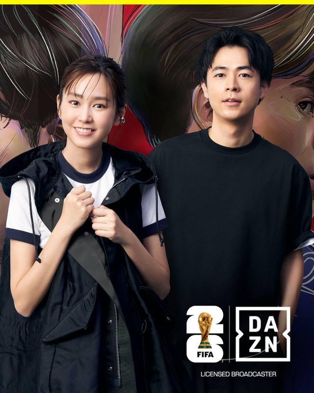◆W杯◆ジェフ千葉サポの桐谷美玲さん、DAZNのW杯2026アンバサダー就任！
