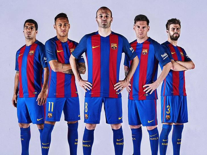 ◆リーガ◆バルセロナが2016-17新ユニフォームを発表！