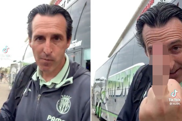 ◆悲報◆ファンに「グッディブニン」と言われたウナイ・エメリさん、ふぁっきゅーで返してしまう😭