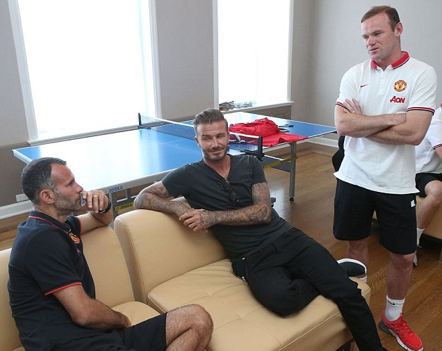 ◆プレミア◆ベッカムがManUtd宿舎を訪れ完全に先生の前に立たされた状態のウェイン・ルーニーｗ