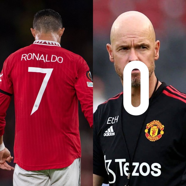 ◆悲報◆炭鉱スコアで敗れたマンUテン・ハグ監督、CR7の呪いにかかる😭