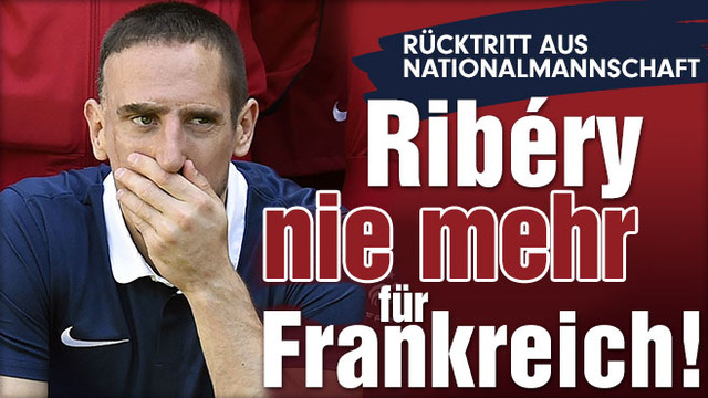 ◆速報◆フランク・リベリ、フランス代表を引退！ＤＦＢスパー杯前に記者に話す