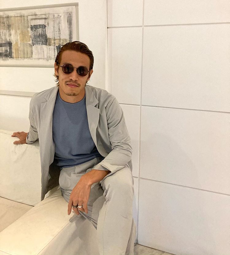 朗報 ケイスケ ホンダ 披露した お洒落な私服 姿に大反響 ゴージャスじゃないか 2chフットボールまとめアンテナ