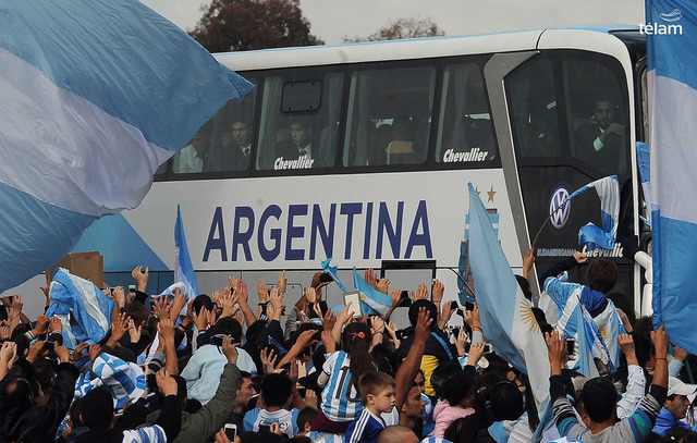 ◆朗報◆アルゼンチン代表母国で国民に熱烈に迎えられる－首都の暴動も収まりＷ杯準優勝の祝賀ムード－