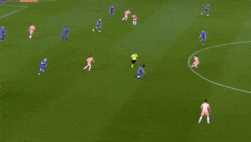 ◆Gif小ネタ◆ゲンク伊東純也、アンデルレヒト戦前半の電車道ドリブル無双