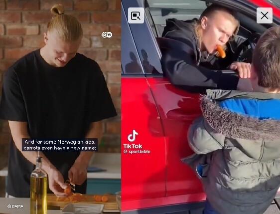 ◆小ネタ◆ハーランドのせいでノルウェーの人参消費量が激増！