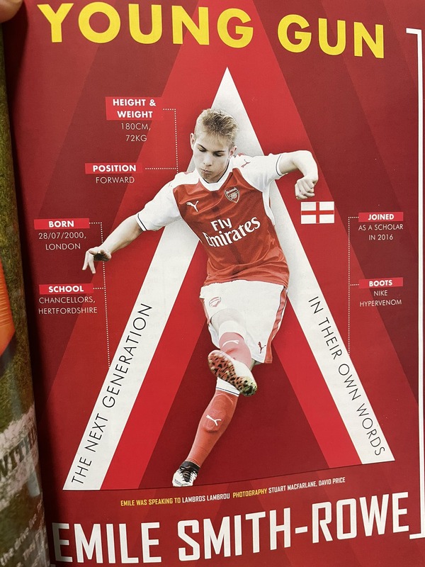 ◆プレミア◆アーセナル生え抜きの10番スミスロウにチェルシーが関心！アーセナルは売却に前向き by TIMES