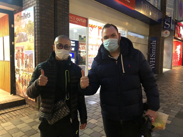 ◆画像◆セルティック加入の前田大然さん、早速街角でセルティックファンに発見される