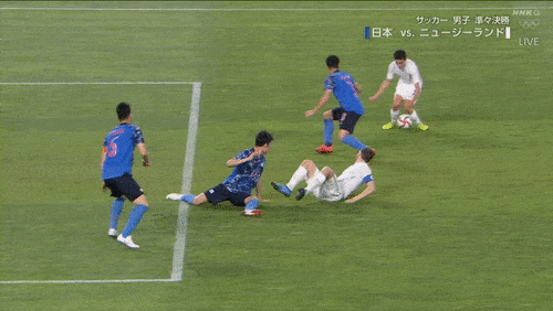 ◆悲報◆ニュージランド7番ジャストさん、ジャストでコケてしまう(´・ω・｀)