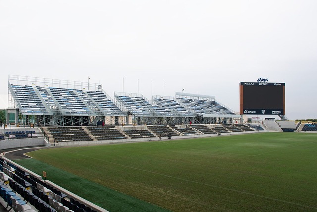 ◆朗報◆FC今治ホーム。アシックス里山スタジアム増席工事完工