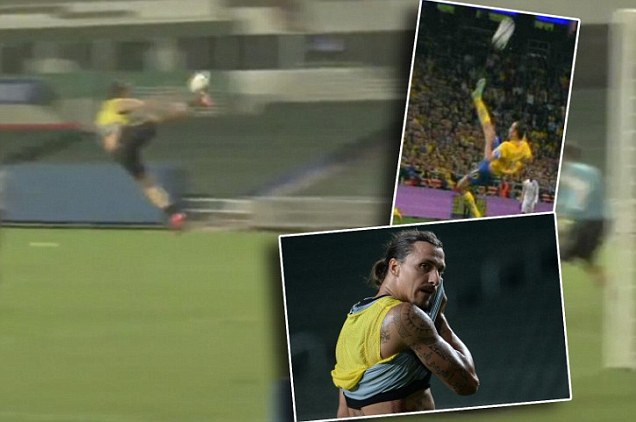 ◆リーグ・アン◆ズラタン・イブラヒモビッチ　練習でのド変態ゴールが話題に！！（動画）