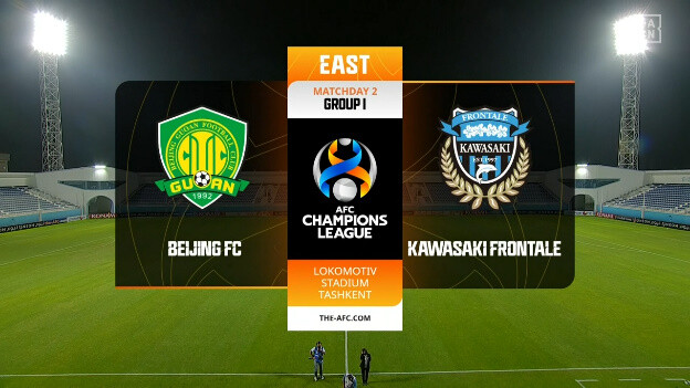 ◆ACL◆I組2節 北京×川崎F 川崎F終盤は得点ストップも炭鉱スコアで完勝！連勝スタート