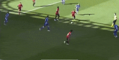 ◆Gif小ネタ◆アラベス戦前半27分久保建英の急加速ドリブルからメッシ味がした