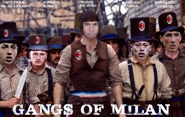 ◆ミラン本田◆イタリア人制作！ミラン新コラ登場！「GANGS OF MILAN」！！