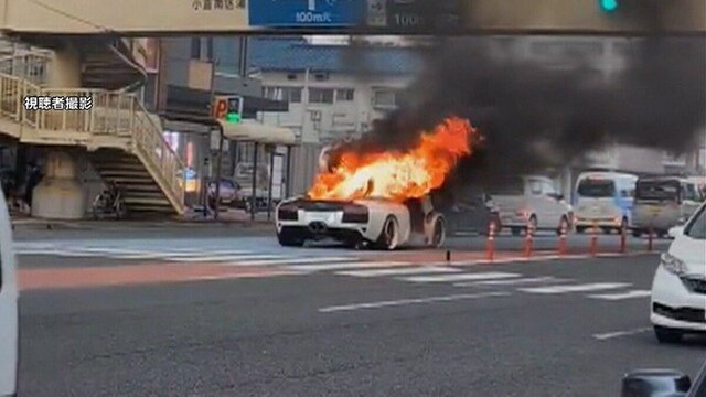 ◆事故詳細◆亡くなったディオゴ・ジョタはランボルギーニで走行中タイヤがバーストして炎上した模様