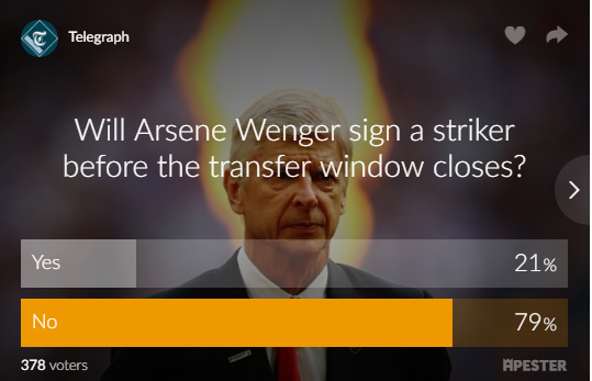 ◆悲報◆アーセン・ベンゲル、サポから『金使え！』チャントを浴びせられる(´・ω・`)