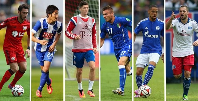 ◆ブンデス◆ヘルタ原口元気　ブンデス公式ツイで期待の新加入選手としてレヴァドフスキらとともに紹介される