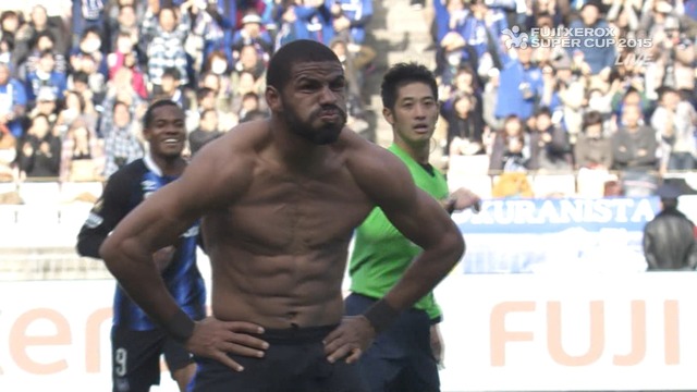 ◆ゼロックスＳ杯◆宇佐美が決勝点…昨季3冠のG大阪が浦和下し、2015年初タイトル