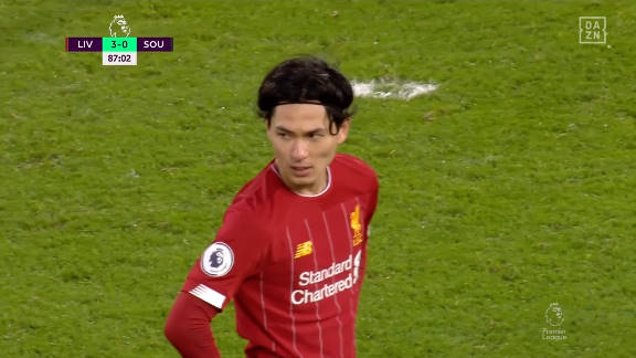 ◆悲報◆南野持ってねええええ！リバポ南野拓実きゅん、ゴール前ドフリーのチャンスに当たりそこね枠外！