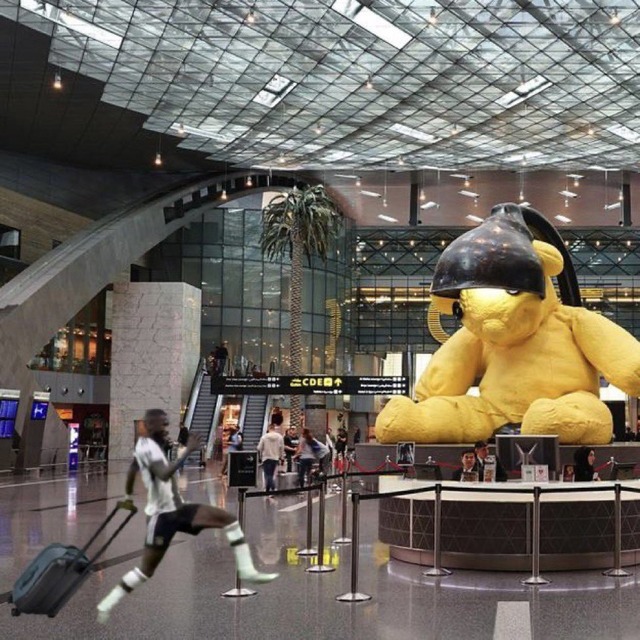 ◆速報◆ドイツ代表DFリュディガーさん、早くも空港に走っていった模様😂