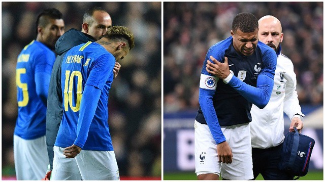 ◆悲報◆PSGピンチ？ネイマール、エムバッペが親善試合で相次いで負傷交代…その瞬間